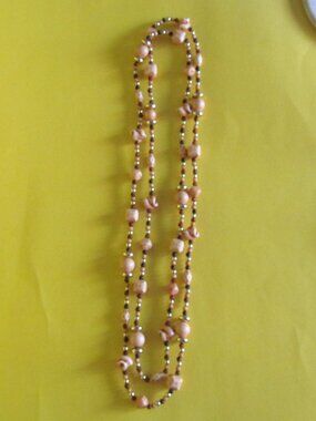 Lightweight long single strand necklace